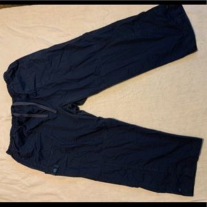 3XL Petite Navy Scrub Pants